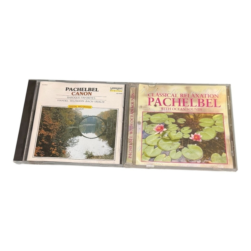 Pachelbel Canon CD Lot Baroque Favorites Classical Relaxation Ocean Sounds 1989